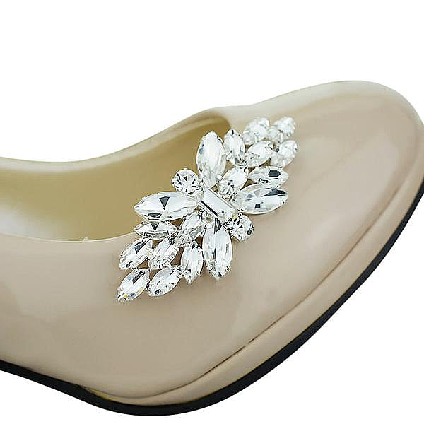 Gorgeous Rectangular Rhinestone Shoe Clip – accessories4shoes