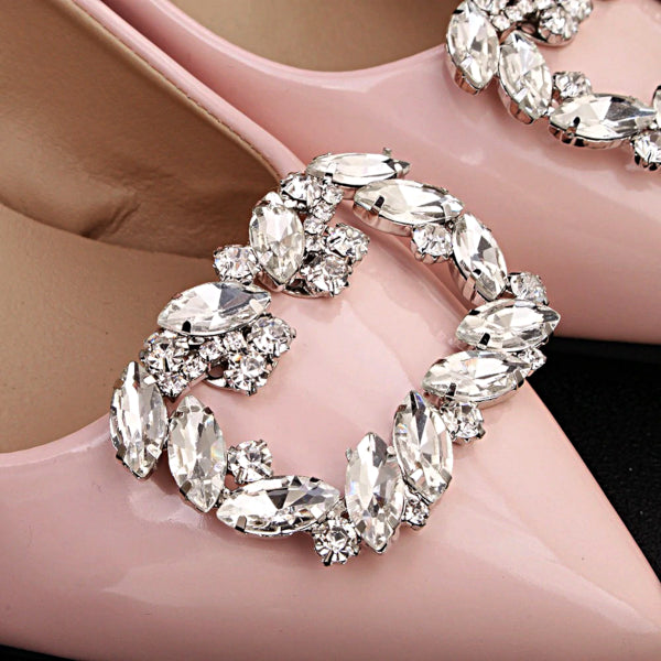 Elegant Square Decorative Shoe Buckle – accessories4shoes