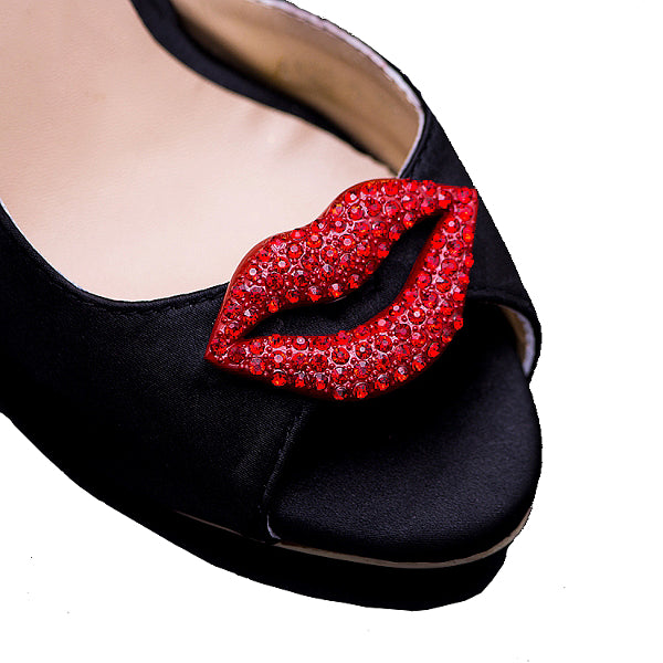 Gorgeous Rectangular Rhinestone Shoe Clip – accessories4shoes